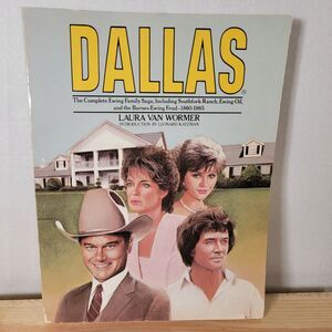 VTG. Dallas - The Complete Ewing Family Saga 1985 Book Club Edition - paper back